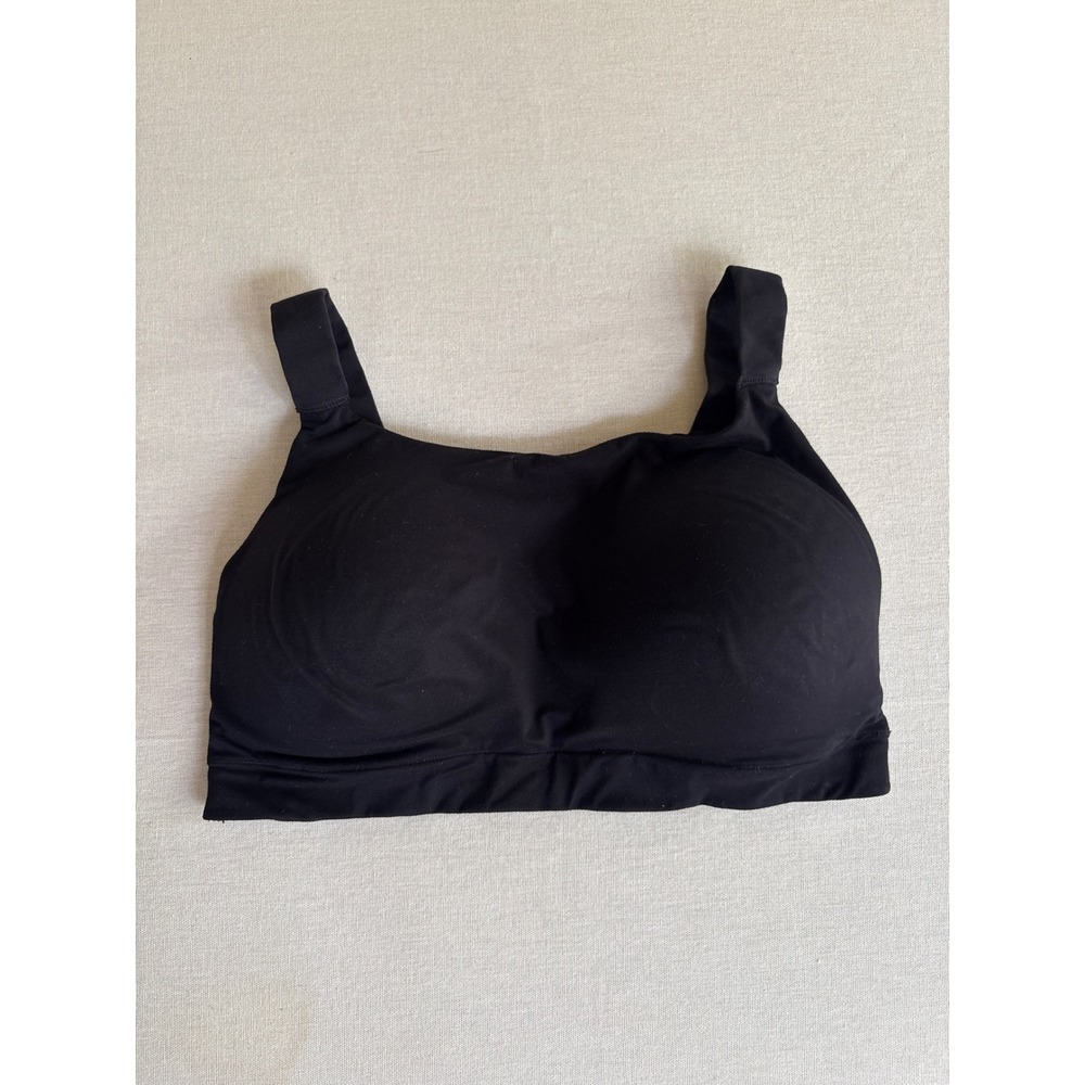 Spanx Brallelujah Unlined Bralette Black Wire Free Seamless Bra XL